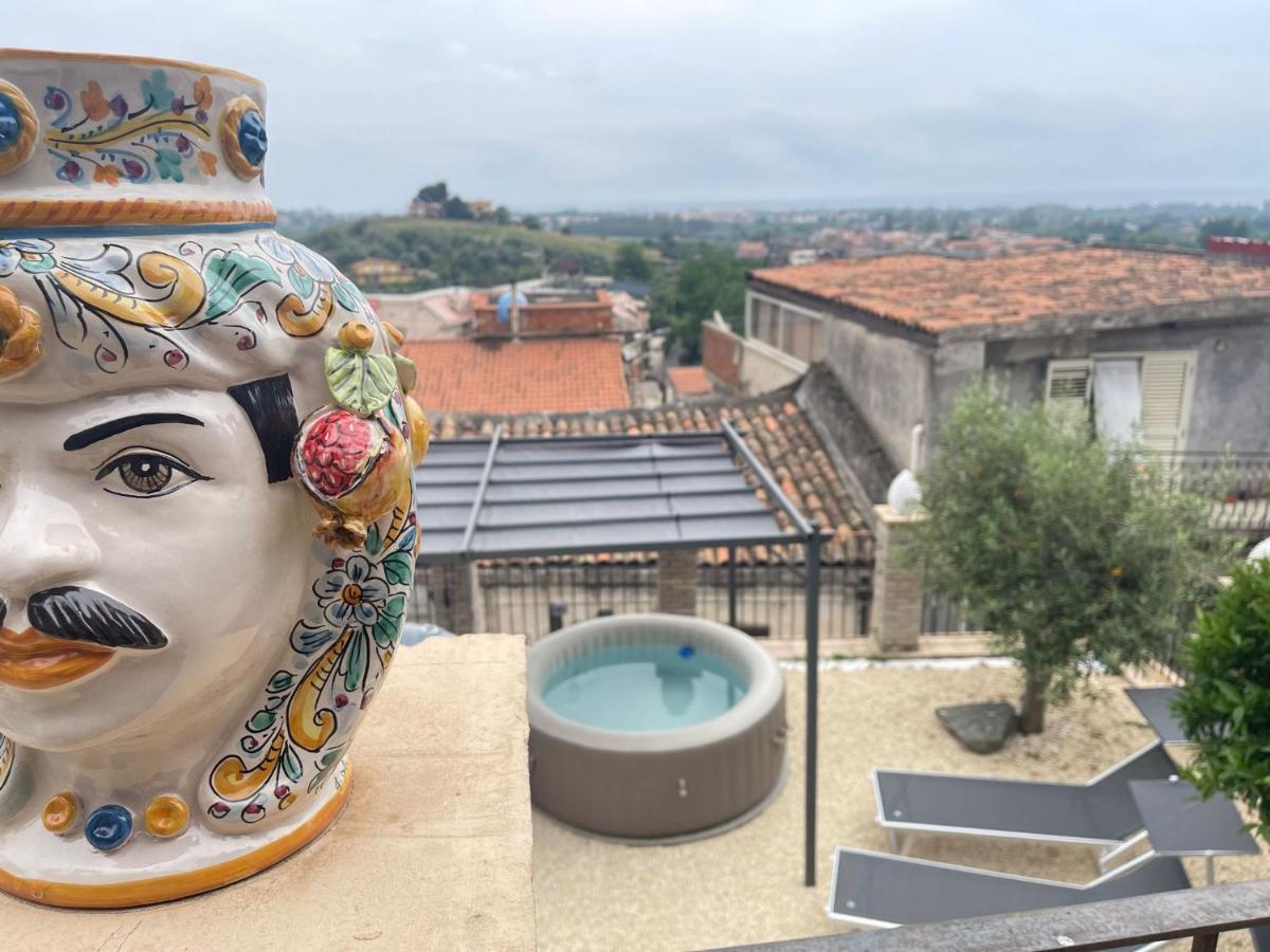 Bed And Relax-Il Maniero Bed & Breakfast Calatabiano Bagian luar foto