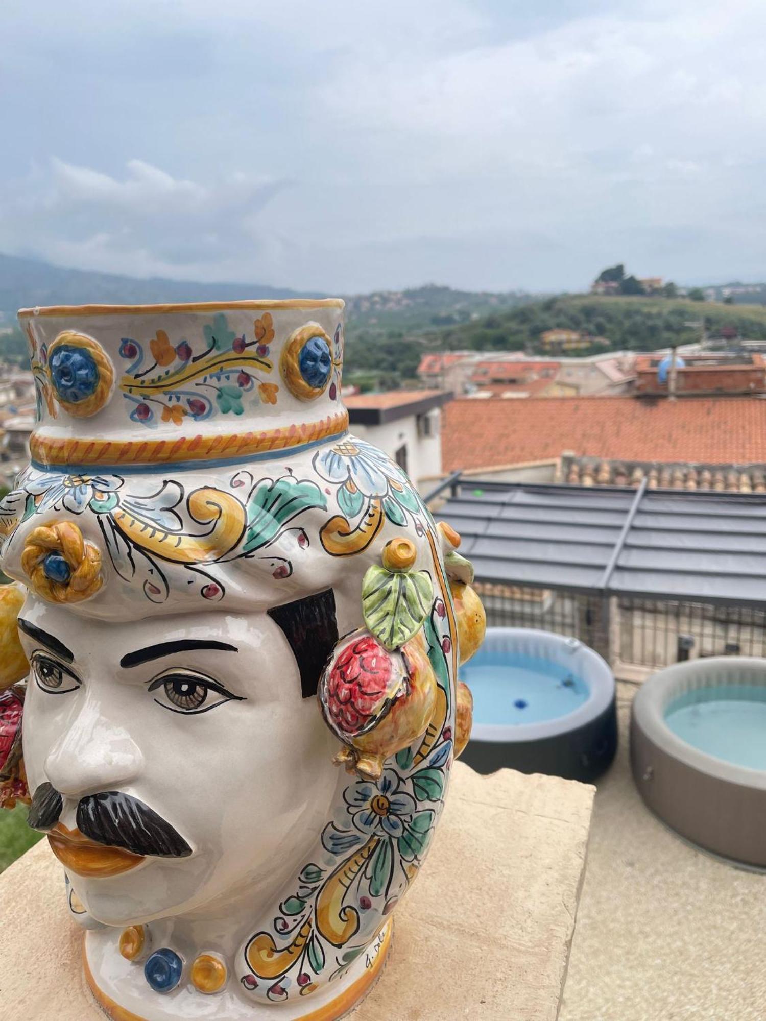 Bed And Relax-Il Maniero Bed & Breakfast Calatabiano Bagian luar foto